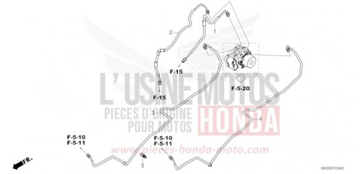 TUYAU DE FREIN CBR1000STR de 2024